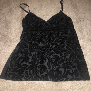 Velvet tank top